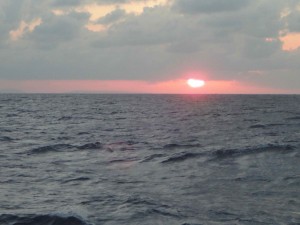 Sunset over Cuba small